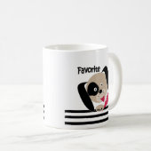 Mug Chien favori (Devant droit)