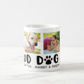 Mug Chien FIER moderne DAD Empreinte de patte photo Co (Centre)