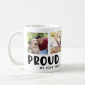 Mug Chien FIER moderne DAD Empreinte de patte photo Co (Gauche)
