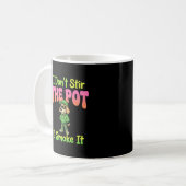 Mug Chien Fumeur de Joint Drôle Stoner (Devant gauche)