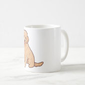 Mug Chien Golden doodle Magie (Devant droit)