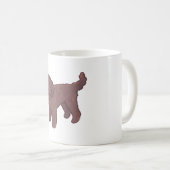 Mug Chien Golden doodle Magie (Devant droit)