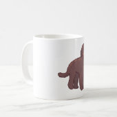 Mug Chien Golden doodle Magie (Devant gauche)