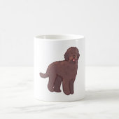 Mug Chien Golden doodle Magie (Centre)