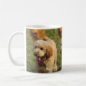 Mug Chien Goldendoodle personnalisé (Gauche)