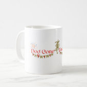 Mug Chien Gone Librairie café/tasse de thé (Devant gauche)