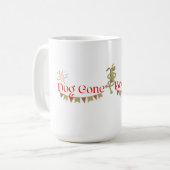 Mug Chien Gone Librairie Logo Mug-Classic Blanc-15oz (Devant gauche)