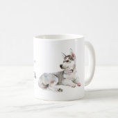 Mug Chien Gris Mignon (Devant droit)