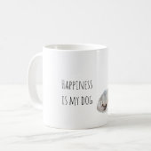Mug Chien Gris Mignon (Devant gauche)