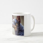 Mug Chien Heeler bleu (Devant droit)