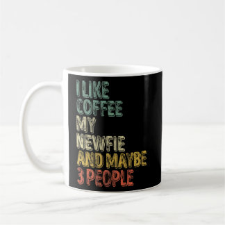 Mug Chien J'Aime Café Mon Newfie Et Peut-Être 3 Person