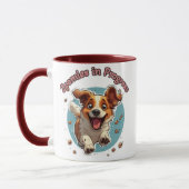 Mug Chien joueur (Gauche)