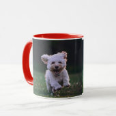 Mug chien joyeux (Devant gauche)