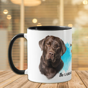 Mug Chien Labrador Retriever au Chocolat Ami Fidèle