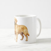 Mug Chien Labrador Retriever mignon (Devant droit)