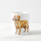 Mug Chien Labrador Retriever mignon (Centre)