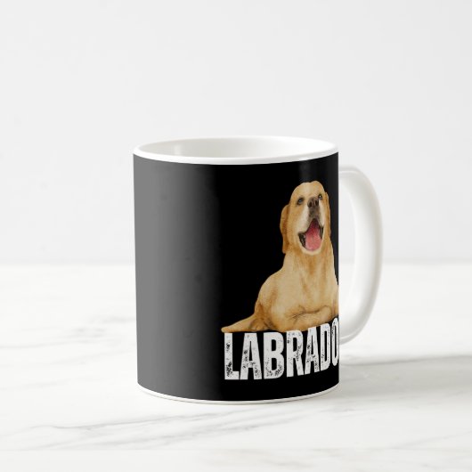 Mug Chien Labrador Retriever pour femmes Lab Chien Hom (Devant droit)