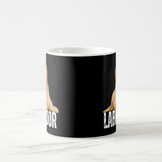 Mug Chien Labrador Retriever pour femmes Lab Chien Hom (Centre)