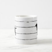 Mug Chien Labrador Rustique Shiplap (Centre)