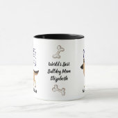 Mug CHIEN LE MEILLEUR CHIEN ALLEMAND SHEPHERD MOM Pers (Centre)