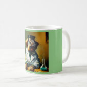 Mug Chien Mad Scientifique (Devant droit)