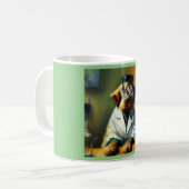 Mug Chien Mad Scientifique (Devant gauche)