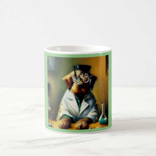 Mug Chien Mad Scientifique (Centre)