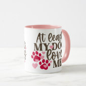 MUG CHIEN M'AIME (Devant droit)