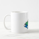 Mug Chien malade au lit (Gauche)