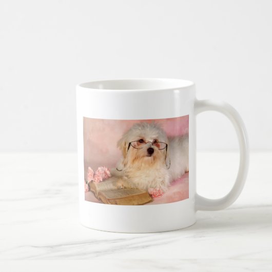 Mug Chien maltais blanc (Droite)
