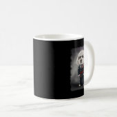Mug Chien Maltais Judo Karate Master En Judogi Noir 1 (Devant droit)