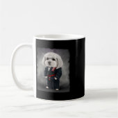 Mug Chien Maltais Judo Karate Master En Judogi Noir 1 (Gauche)