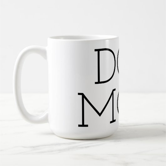 Mug Chien Maman Boston Terrier (Gauche)