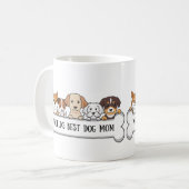 Mug Chien Maman café Mug, Chien Maman café café, cadea (Devant gauche)