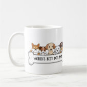 Mug Chien Maman café Mug, Chien Maman café café, cadea (Gauche)