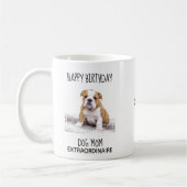Mug Chien Maman - Joyeux Anniversaire Meilleure Maman (Gauche)