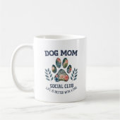 Mug Chien Maman Paw Floral (Gauche)