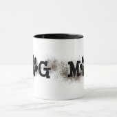 Mug Chien Maman Pawprints with Dirt (Centre)
