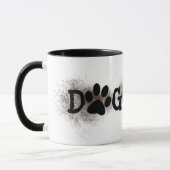 Mug Chien Maman Pawprints with Dirt (Gauche)