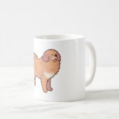 Mug chien mastiff tibétain Magie (Devant droit)