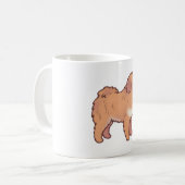 Mug chien mastiff tibétain Magie (Devant gauche)