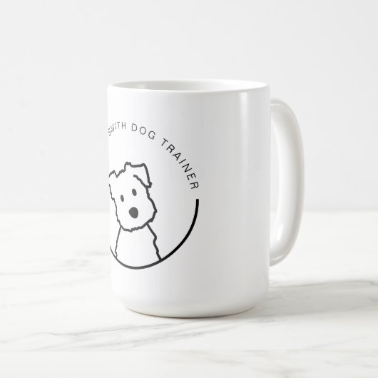 Mug Chien mignon (Devant droit)