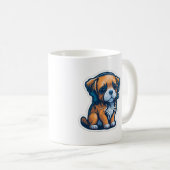 Mug chien mignon (Devant droit)