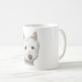 Mug Chien mignon de Westie (Devant droit)