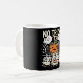 Mug Chien Mignon Halloween Pas de Farces Rien que des (Devant gauche)