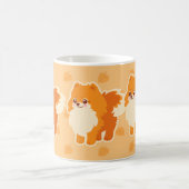 Mug Chien mignon Kawaii Pomeranian (Centre)