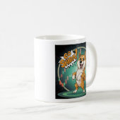 Mug Chien mignon Shiba Inu (Devant droit)