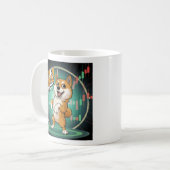 Mug Chien mignon Shiba Inu (Devant gauche)