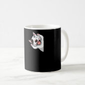 Mug Chien miniature Bull Terrier Funny (Devant droit)