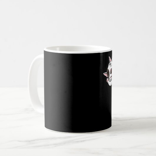 Mug Chien miniature Bull Terrier Funny (Devant gauche)